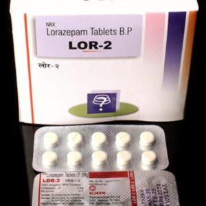 Lorazepam 2mg (Ativan) Lor Blister Pack for Anxiety Relief