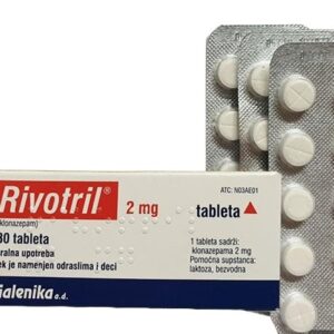 Clonazepam Rivotrill Tablets for Anxiety and Seizure Treatment