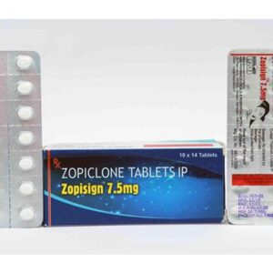 Zopiclone Zopisign 7.5mg Tablets for Insomnia Treatment